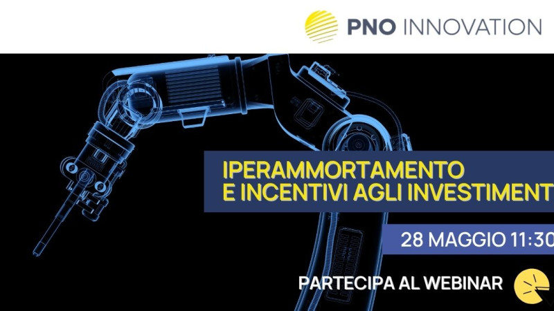 Webinar 28 maggio | Iperammortamento e incentivi agli investimenti