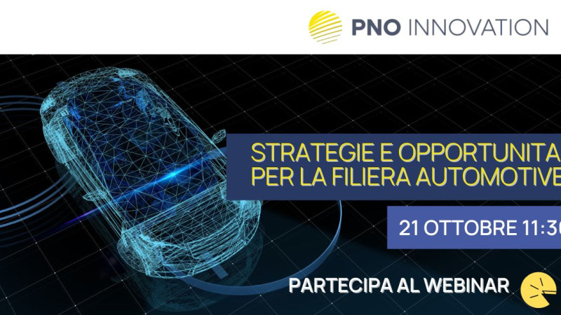 Webinar 21 ottobre| Strategie e opportunità per la Filiera Automotive